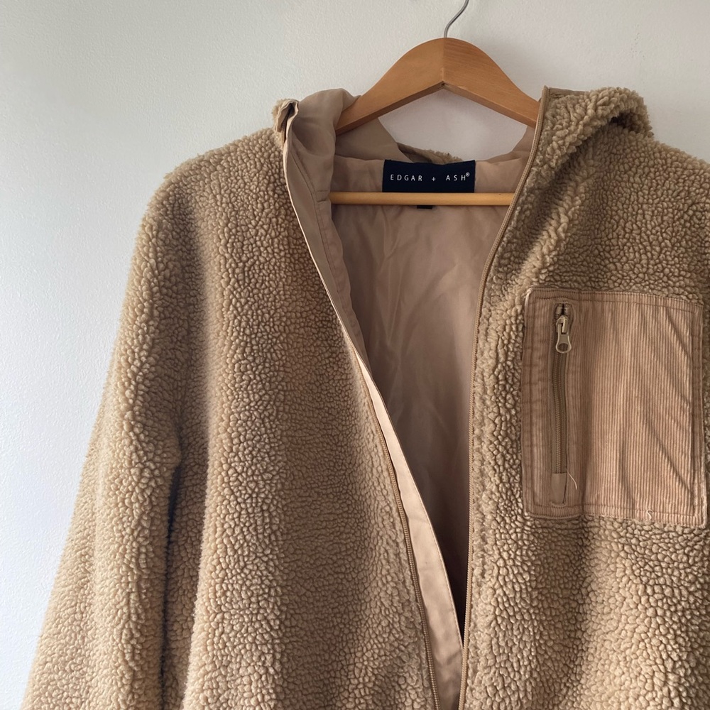 NWOT Edgar and Ash Brown Teddy Jacket